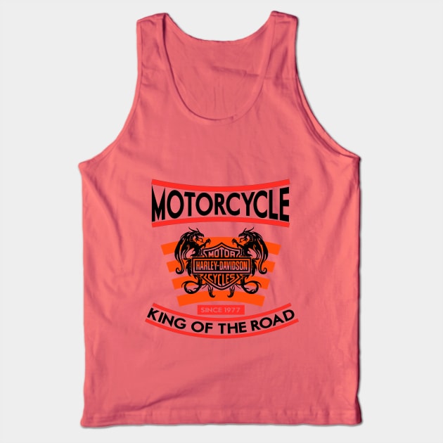 motorcycle Tank Top by enzo123